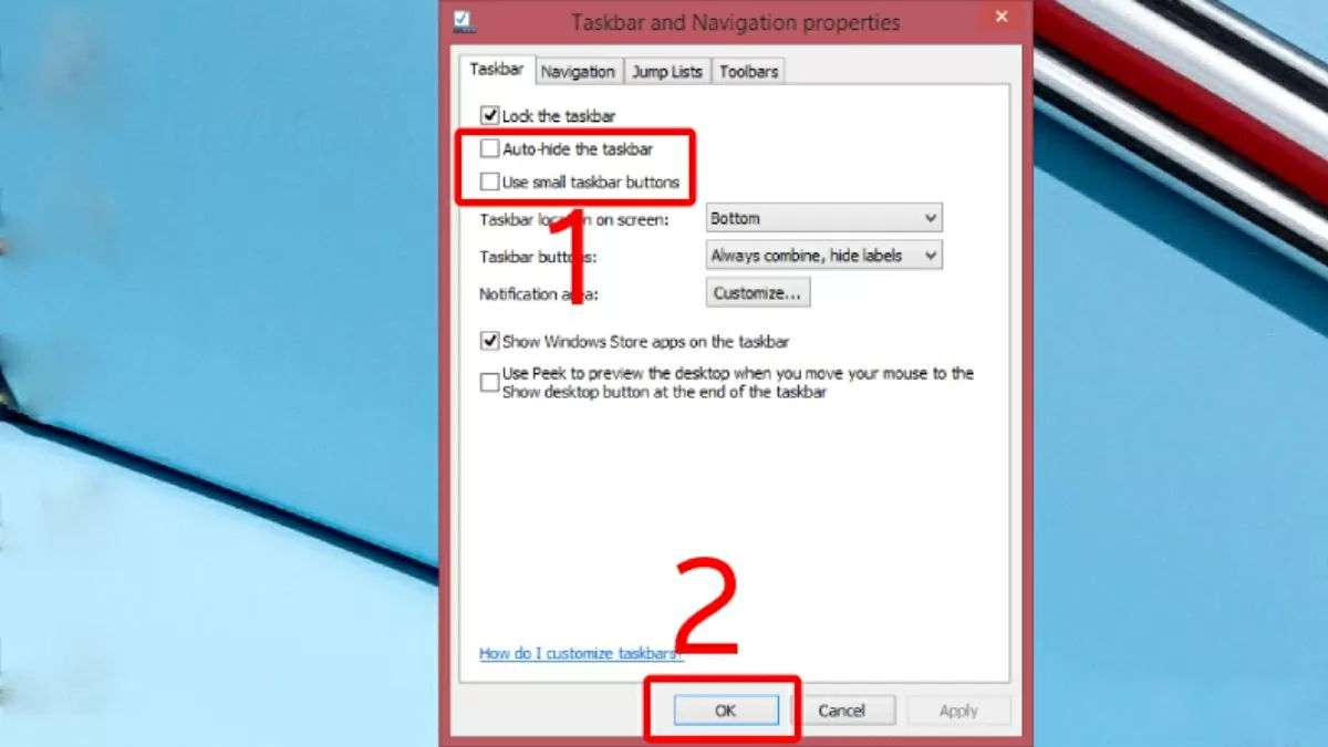 Sau đó, nhấn OK để lưu thay đổi.