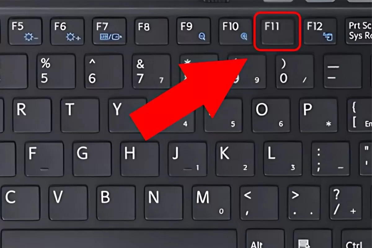 Kiểm tra chế độ toàn màn hình (Fullscreen).