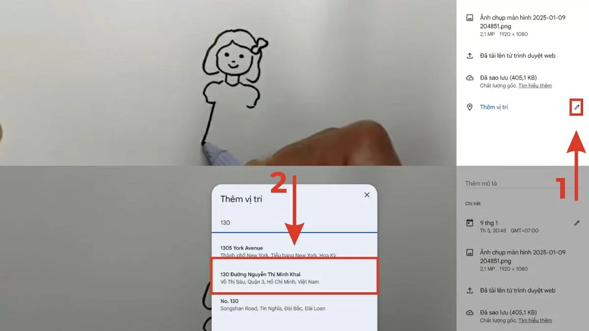 Cuối cùng nhấn Lưu để hoàn tất.