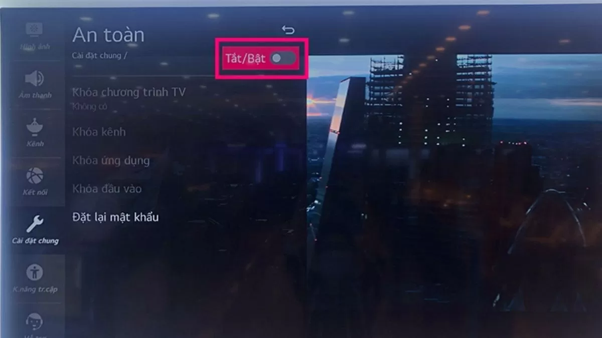 iến hành kích hoạt chế độ an toàn và nhập mật khẩu bảo vệ.