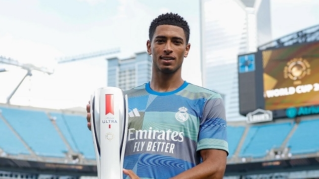 Ghi bàn FIFA Club World Cup 2025, Bellingham được tôn vinh