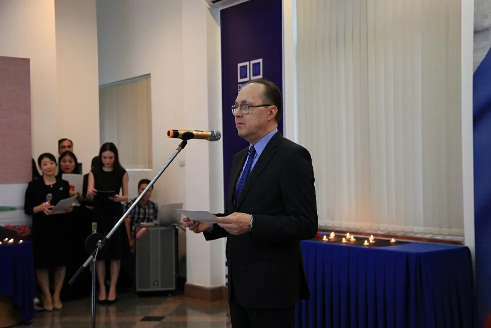 Trung tâm Khoa học và Văn hóa Nga tổ chức hoạt động tưởng niệm ngày bắt đầu cuộc Chiến tranh Vệ quốc vĩ đại của nhân dân Liên Xô Trung tâm Khoa học và Văn hóa Nga tổ chức hoạt động tưởng niệm ngày bắt đầu cuộc Chiến tranh Vệ quốc vĩ đại của nhân dân Liên Xô