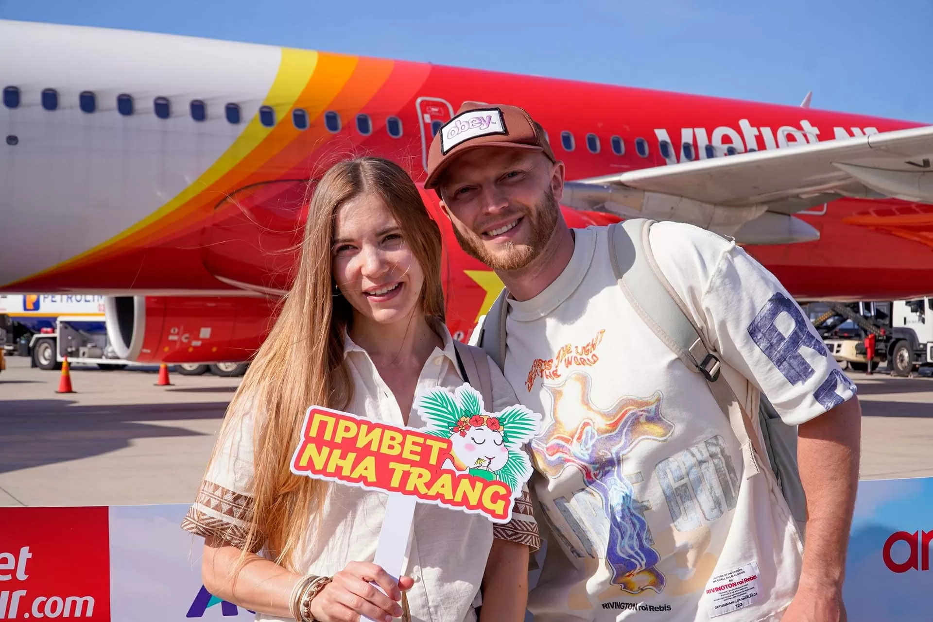 Vietjet khai trương loạt đường bay thẳng đầu tiên kết nối Việt Nam-Nga Vietjet khai trương loạt đường bay thẳng đầu tiên kết nối Việt Nam Nga