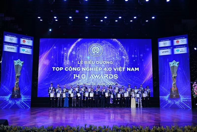 Biểu dương TOP Công nghiệp 4.0 Việt Nam – I4.0 Awards năm 2025