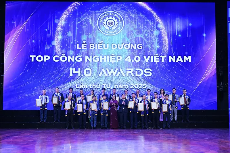 Biểu dương TOP Công nghiệp 4.0 Việt Nam – I4.0 Awards năm 2025