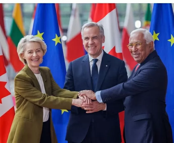 EU-Canada siết tình đồng minh truyền thống giữa lúc Tổng thống Trump chẳng mặn mà với những mối quan hệ cũ EU-Canada siết tình đồng minh truyền thống giữa lúc Tổng thống Trump chẳng mặn mà với những mối quan hệ cũ