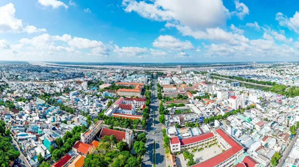 Thành phố Mỹ Tho (Ảnh: TISA) Thành phố Mỹ Tho (Ảnh: TISA)