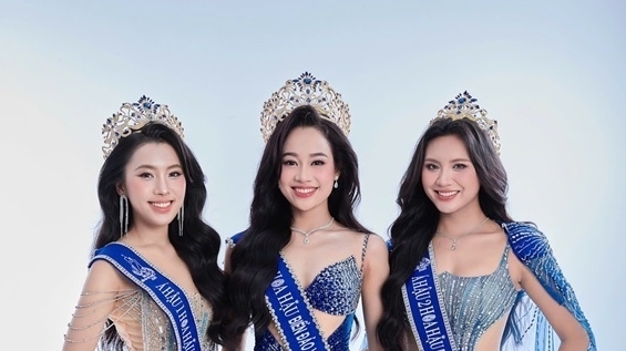 Ngắm Top 3 Hoa hậu Biển đảo Việt Nam 2025 rạng rỡ trong thiết kế vương miện 'Sứ mệnh của biển'