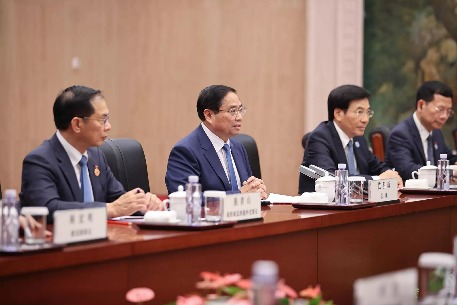Thủ tướng Phạm Minh Chính hội đàm với Thủ tướng Quốc vụ viện Trung Quốc Lý Cường