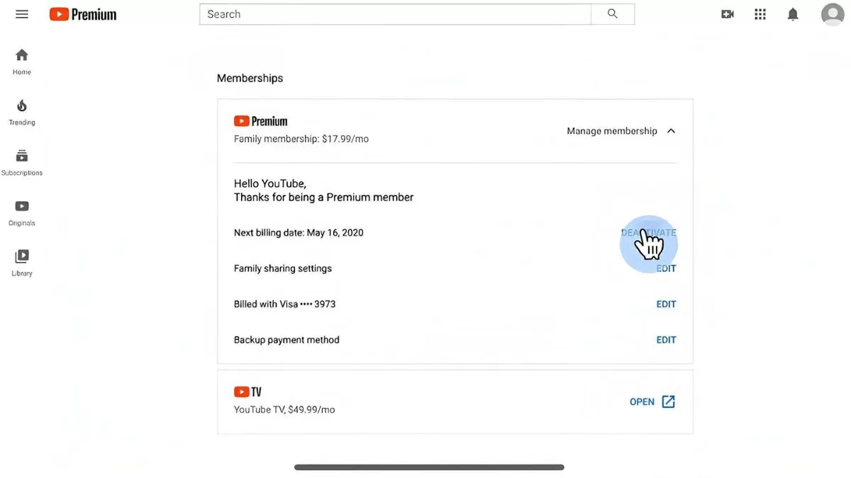 Đăng nhập tài khoản Google đang sử dụng gói Premium. Đăng nhập tài khoản Google đang sử dụng gói Premium.
