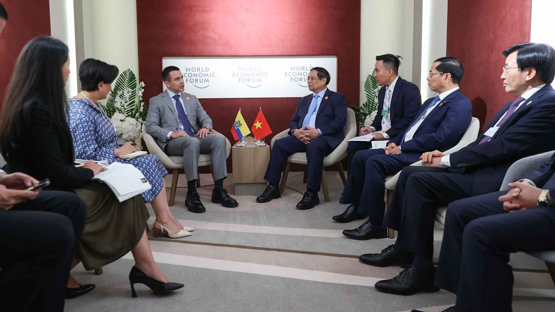 thu tuong pham minh chinh gap tong thong ecuador daniel noboa
