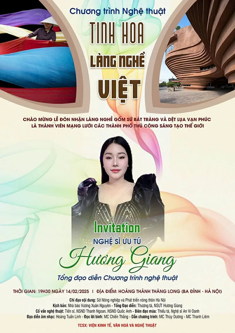 NSƯT Hương Giang với nỗ lực đưa âm nhạc truyền thống đến gần hơn với giới trẻ.