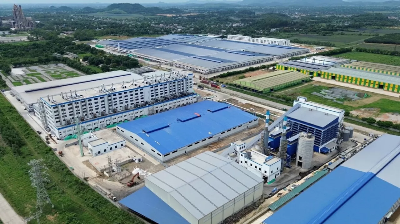 Công ty TNHH lốp COFO Việt Nam trong Khu công nghiệp Bỉm Sơn.