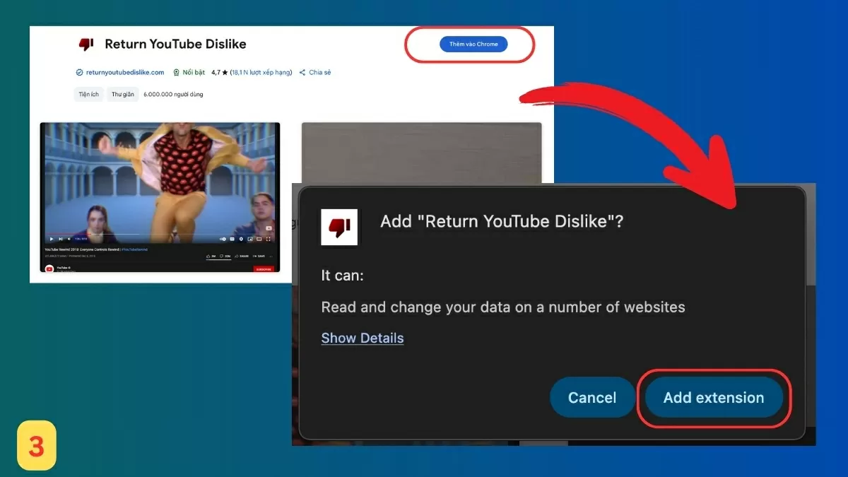 Nhấp vào nút “Thêm vào Chrome”. Nhấp vào nút “Thêm vào Chrome”.