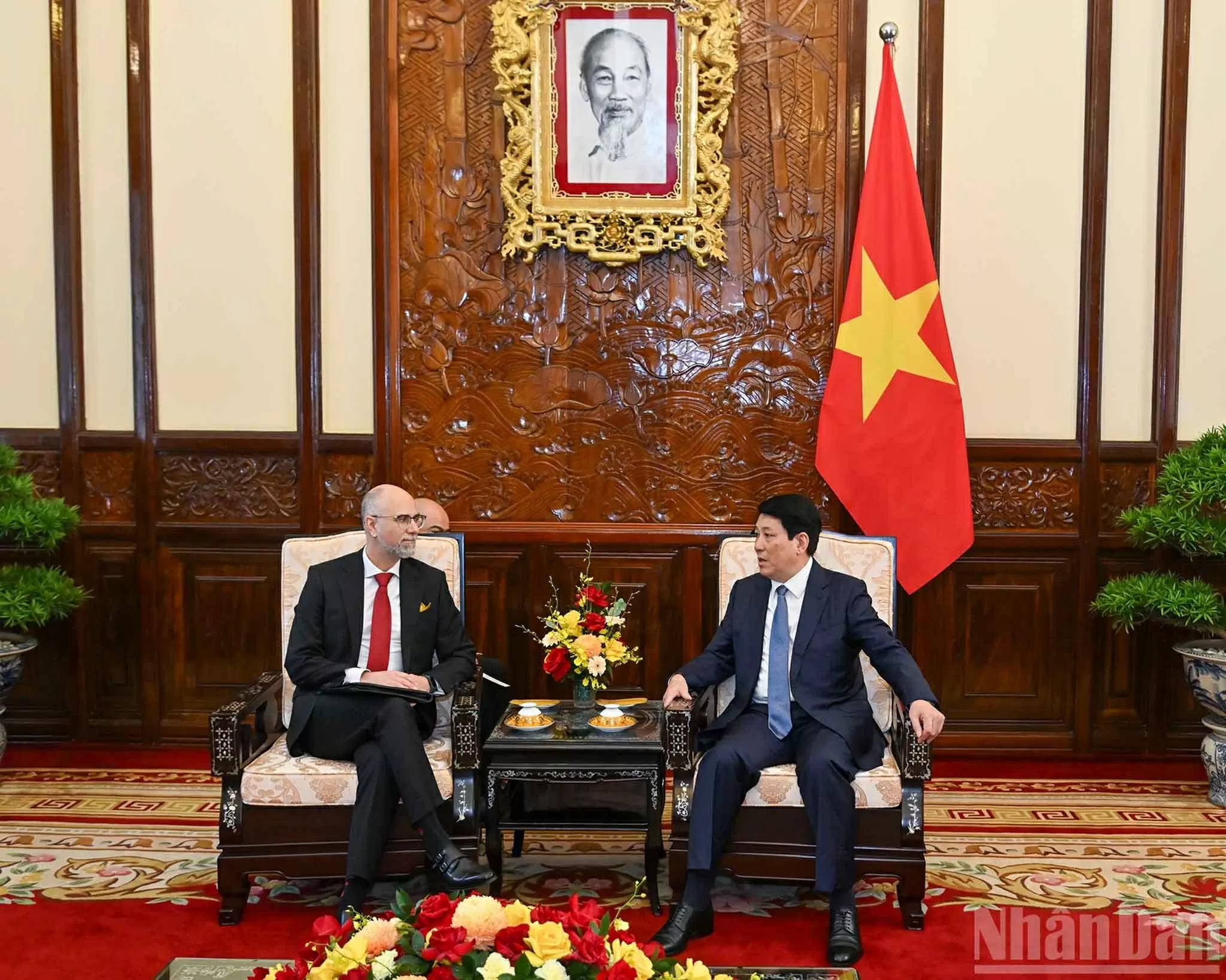 Chủ tịch nước Lương Cường tiếp Đại sứ Canada và Iran đến chào từ biệt kết thúc nhiệm kỳ công tác Chủ tịch nước Lương Cường tiếp Đại sứ Canada và Iran đến chào từ biệt kết thúc nhiệm kỳ công tác