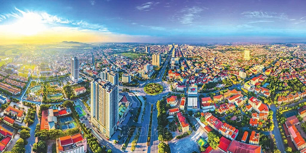 Kinh tế Bắc Ninh vượt kịch bản tăng trưởng hai con số, thu hút đầu tư trong nước tăng 20 lần. (Nguồn: Báo Bắc Ninh)