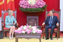 Tổng Bí thư Tô Lâm tiếp Đại sứ Australia Gillian Bird nhân dịp bắt đầu nhiệm kỳ tại Việt Nam