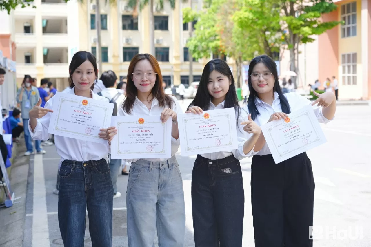 Từ giảng đường ra thế giới: Sinh viên HaUI ghi danh trên các tạp chí khoa học quốc tế