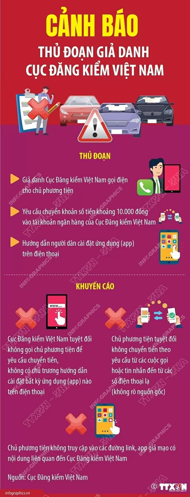 cảnh báo lừa đảo
