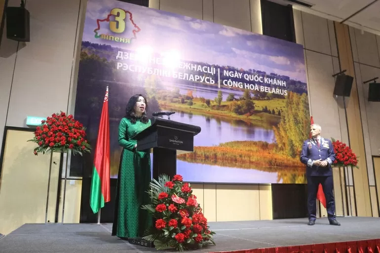 Đại sứ quán Belarus tổ chức kỷ niệm Quốc khánh