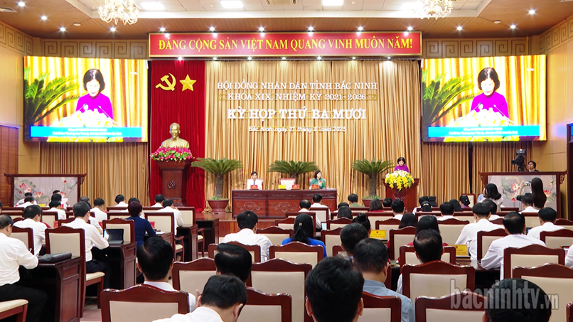 Toàn cảnh Kỳ họp. (Nguồn: bacninhtv)