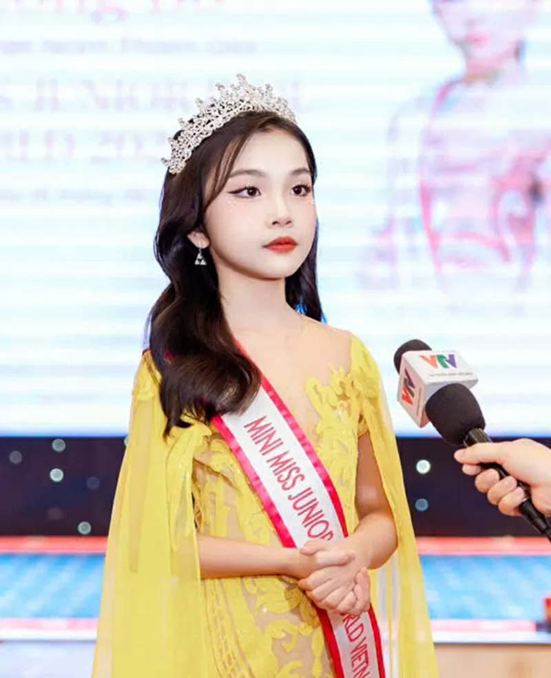 Mẫu nhí Lê Ngọc Minh Giang dự cuộc thi quốc tế Mini Miss Junior Idol World 2025