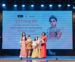 Mẫu nhí Lê Ngọc Minh Giang dự cuộc thi quốc tế Mini Miss Junior Idol World 2025