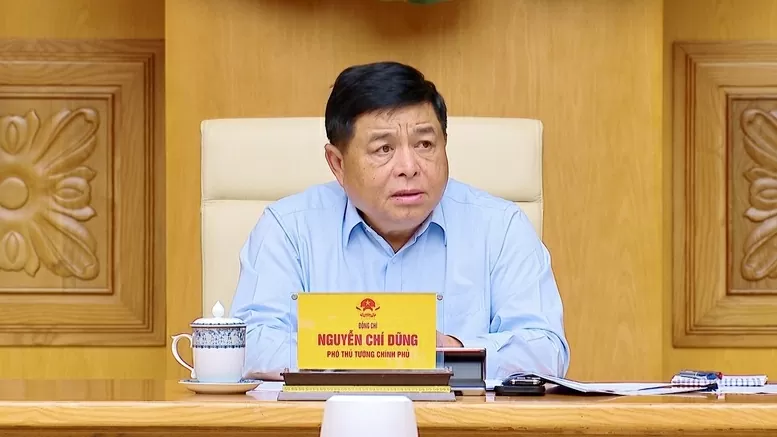 Phó Thủ tướng Nguyễn Chí Dũng chủ trì họp rà soát tiến độ triển khai các nhiệm vụ chuyển đổi số chuẩn bị cho việc thực hiện mô hình chính quyền địa phương 2 cấp từ ngày 1/7. (Nguồn: VGP)