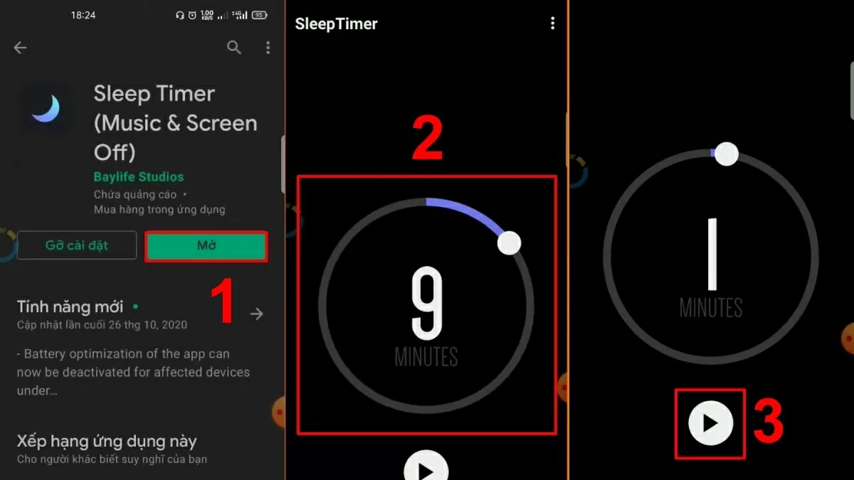 Cách sử dụng ứng dụng Sleep Timer để hẹn giờ tắt YouTube. Cách sử dụng ứng dụng Sleep Timer để hẹn giờ tắt YouTube.