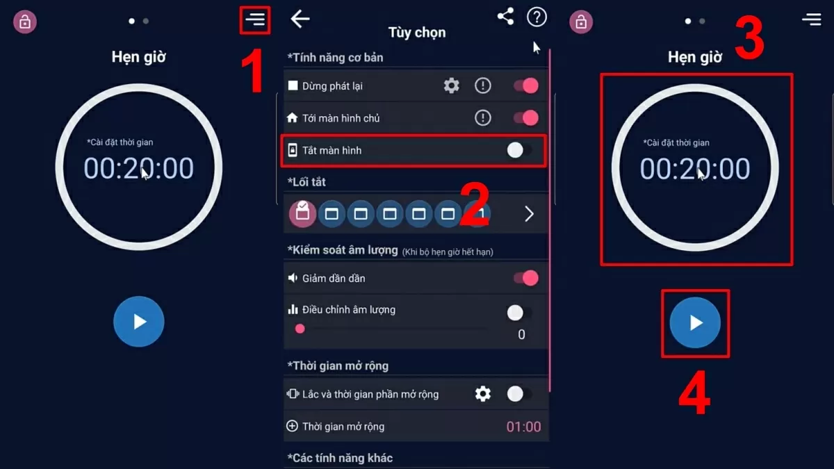 Tắt YouTube bằng ứng dụng Cozy Timer. Tắt YouTube bằng ứng dụng Cozy Timer.