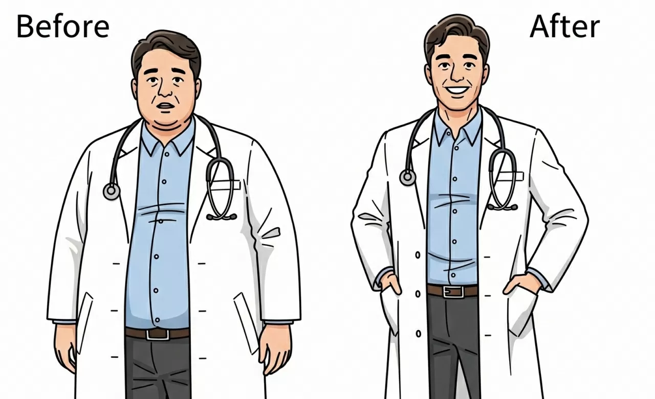 Nhật Bản: Bác sĩ giảm 31kg nhờ một loại gia vị tự chế và thói quen ăn chậm, nhai kỹ