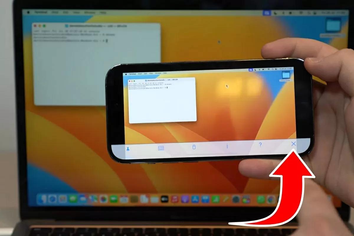 Nhấn vào biểu tượng “X” hoặc chọn “Disconnect” từ menu để ngắt kết nối. Nhấn vào biểu tượng “X” hoặc chọn “Disconnect” từ menu để ngắt kết nối.