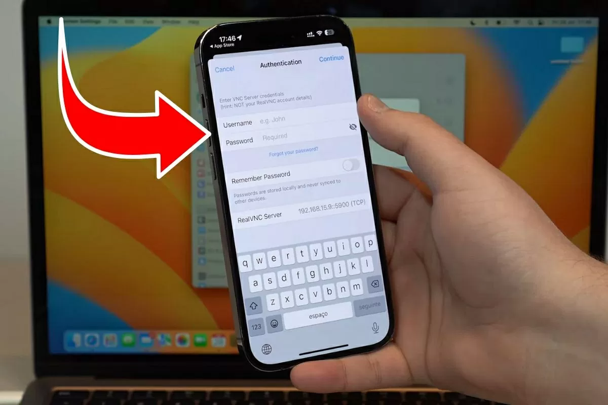 Yêu cầu bạn nhập username và mật khẩu của máy Mac. 