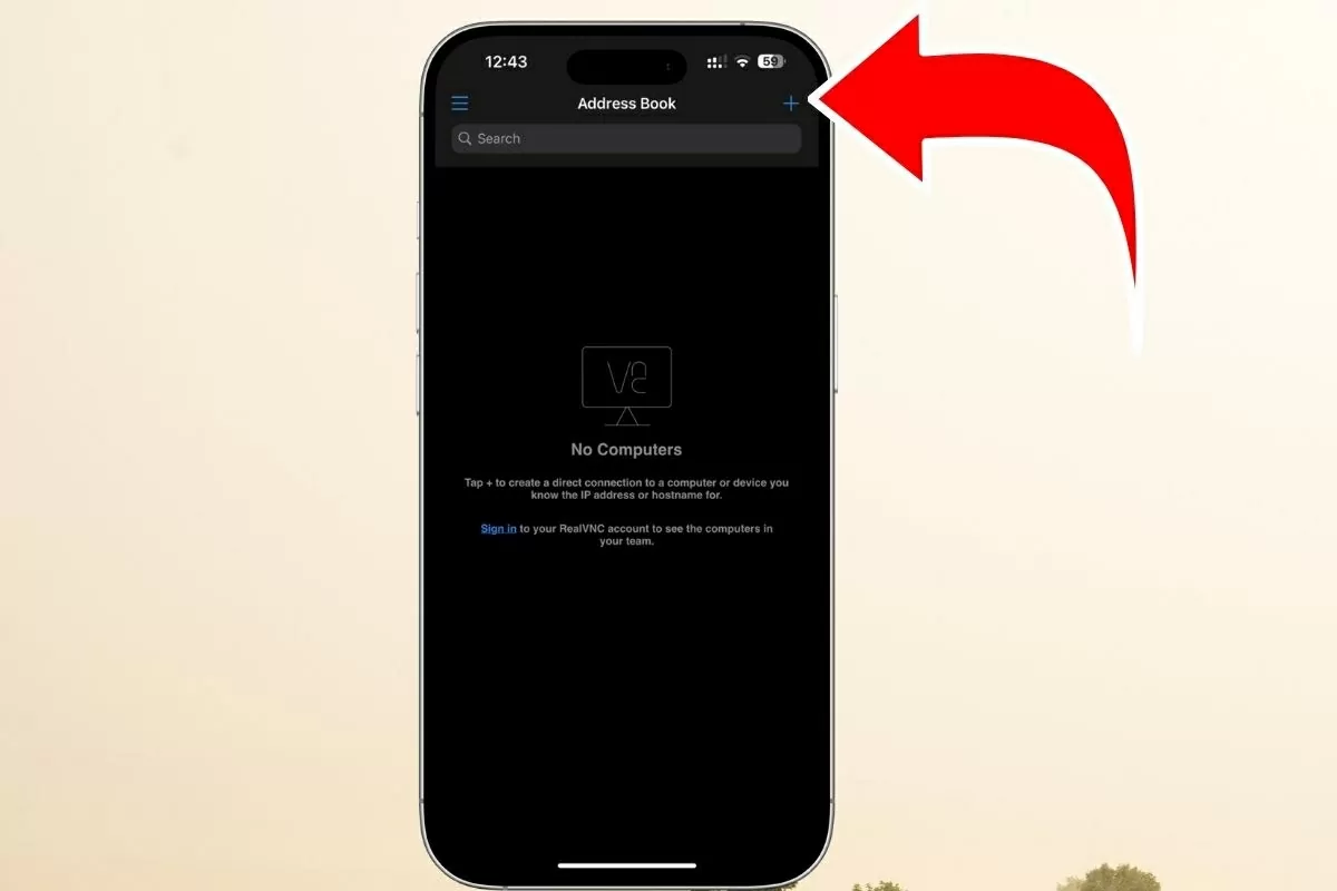 Nhấn vào biểu tượng dấu Cách điều khiển MacBook bằng iPhone dễ dàng mà bạn nên biết