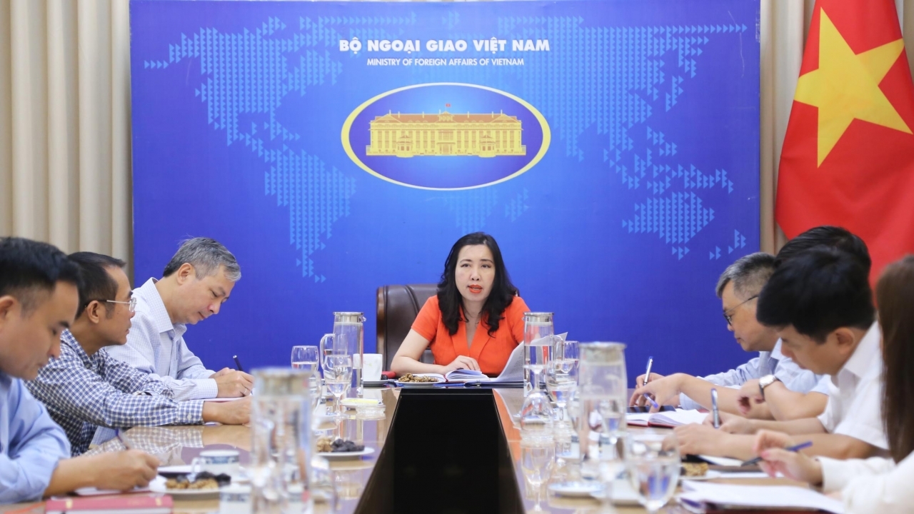 Ban Tuyên giáo và Dân vận Đảng ủy Bộ Ngoại giao sơ kết 6 tháng đầu năm 2025