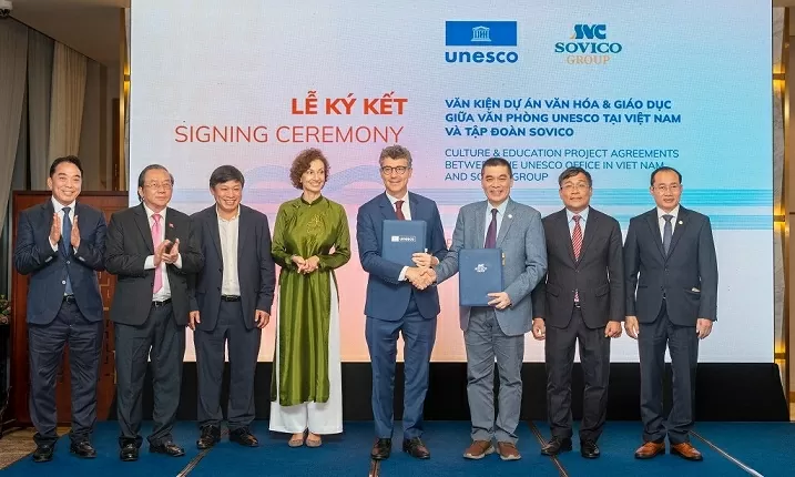 UNESCO khởi động hai dự án chiến lược về văn hoá và giáo dục tại Việt Nam UNESCO khởi động hai dự án chiến lược về văn hoá và giáo dục tại Việt Nam