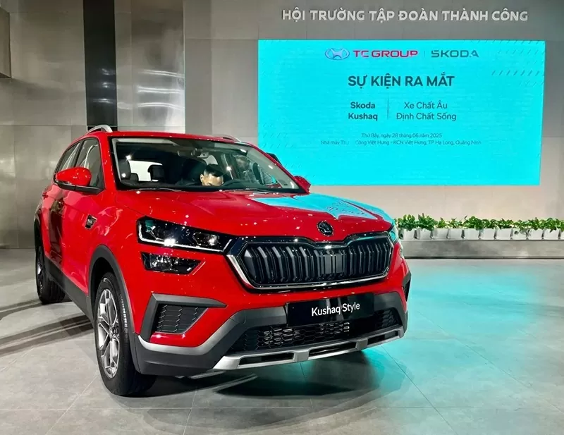 Kushaq được định vị trong phân khúc SUV đô thị cỡ B