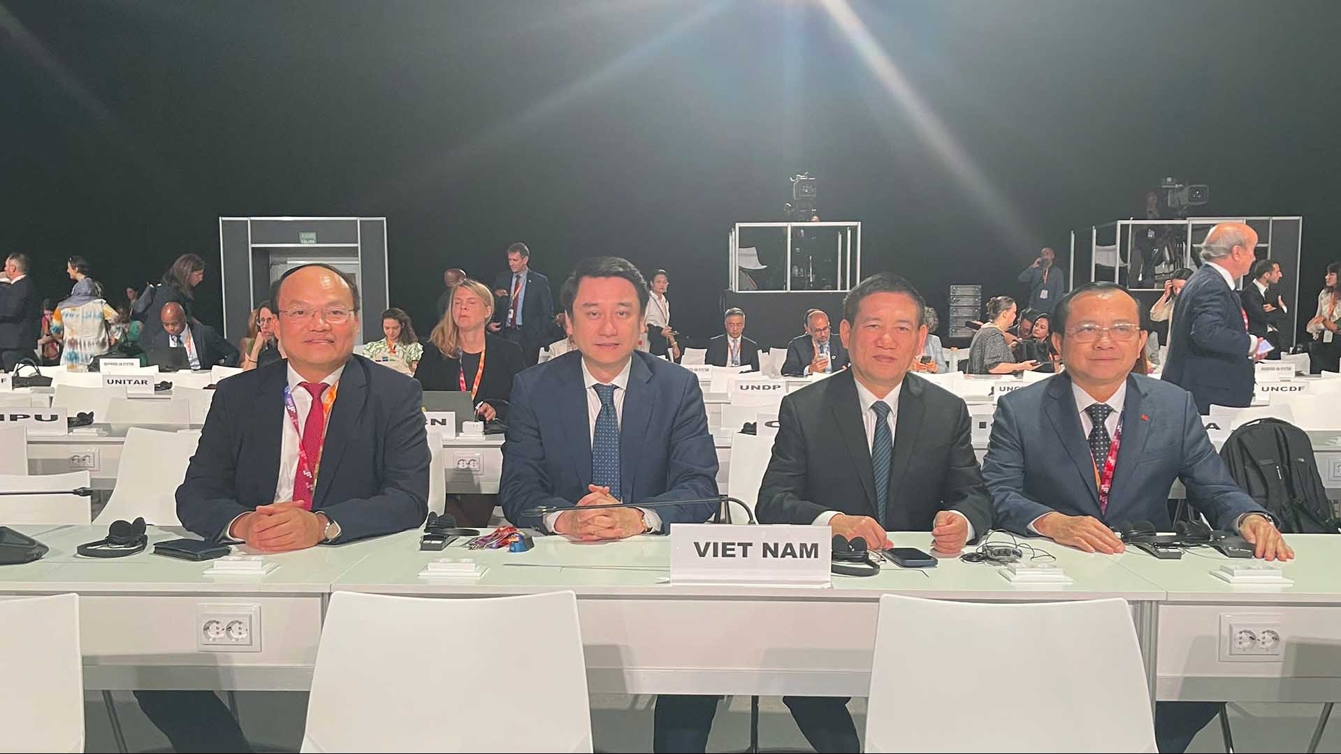 Phó Thủ tướng Hồ Đức Phớc dự phiên khai mạc Hội nghị FfD4 và gặp gỡ, tiếp xúc một số lãnh đạo các nước, tổ chức quốc tế