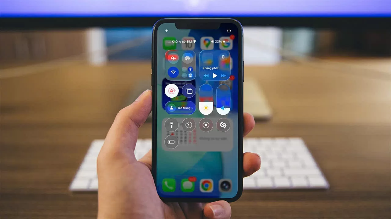 Cách giảm cảm giác rối mắt trên iOS 26. Cách giảm cảm giác rối mắt trên iOS 26.
