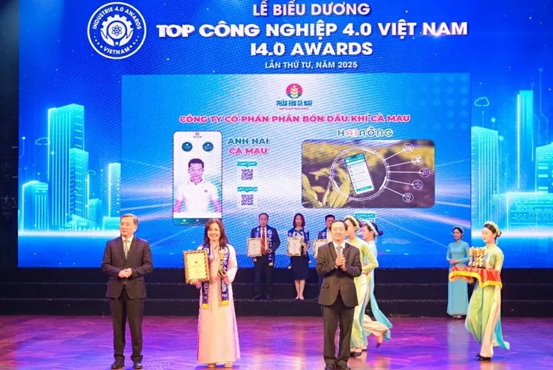 PVCFC đạt cú đúp giải thưởng Industrie 4.0 Awards 2025 PVCFC đạt cú đúp giải thưởng Industrie 4.0 Awards 2025
