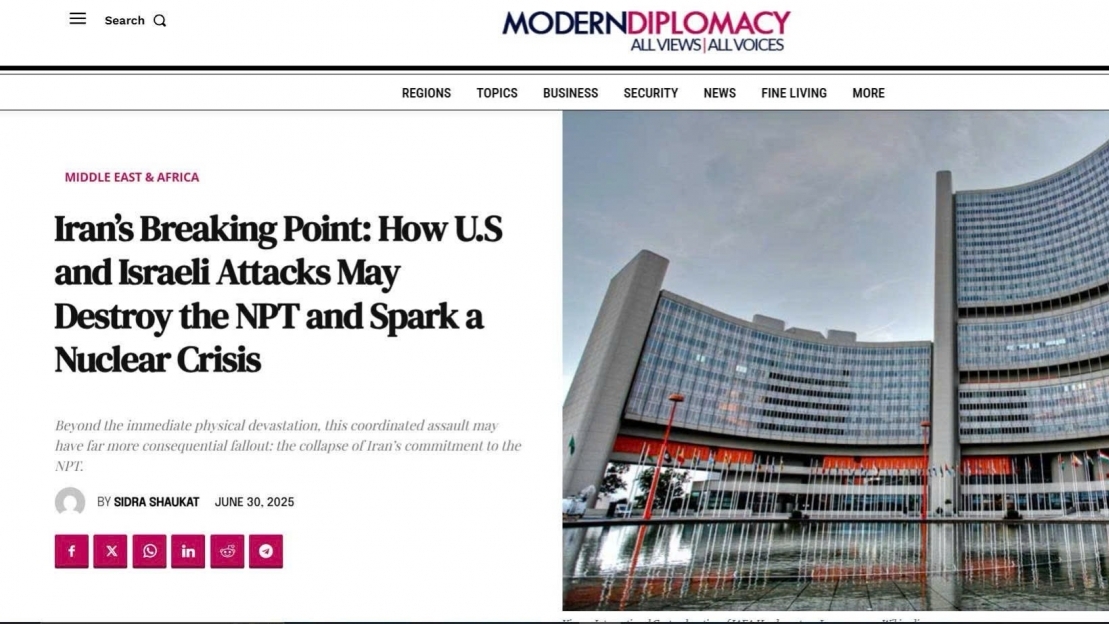 Iran cân nhắc rời Hiệp ước NPT: Đòn giáng vào 'luật chơi' hạt nhân?