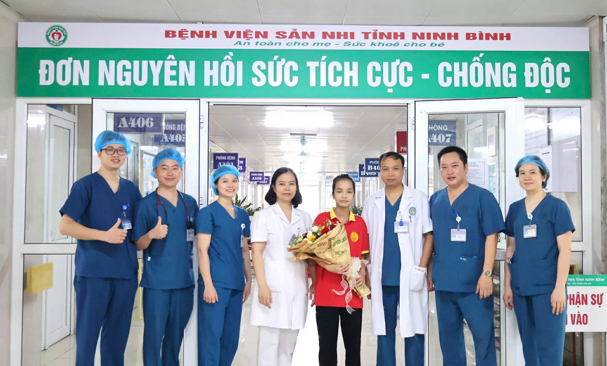Bệnh viện Sản Nhi Ninh Bình cứu sống bệnh nhi suy đa tạng, ngừng tuần hoàn do đuối nước