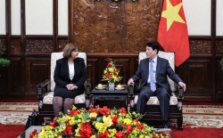 Chủ tịch nước Lương Cường tiếp Đại sứ Ai Cập tại Việt Nam đến chào từ biệt kết thúc nhiệm kỳ công tác