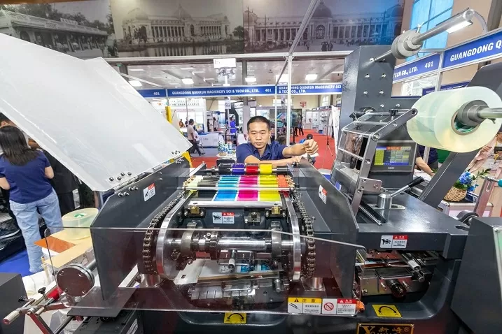 Hơn 150 gian hàng đến từ 11 quốc gia, vùng lãnh thổ tham dự HanoiPrintPack 2025