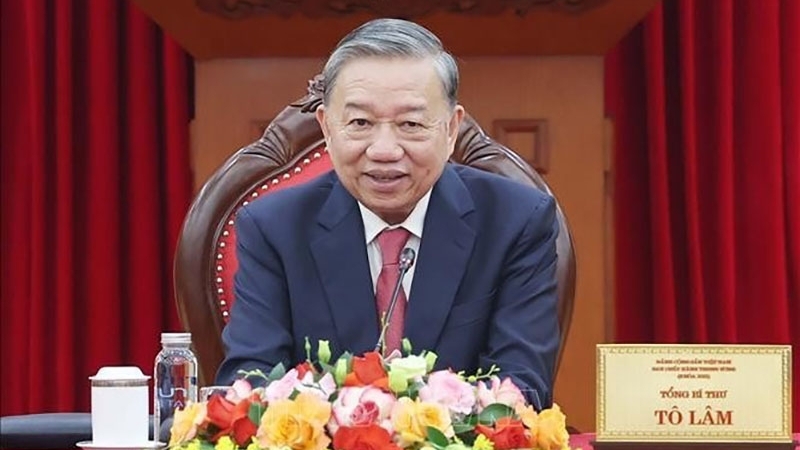 tong bi thu to lam va tong thong hoa ky donald trump dien dam