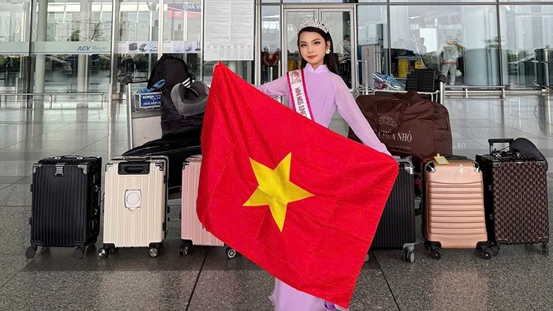 Lê Ngọc Minh Giang tới Thái Lan chinh phục đấu trường sắc đẹp quốc tế Mini Miss Junior Idol World 2025