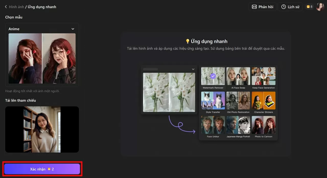 Xem và chọn phong cách yêu thích.
