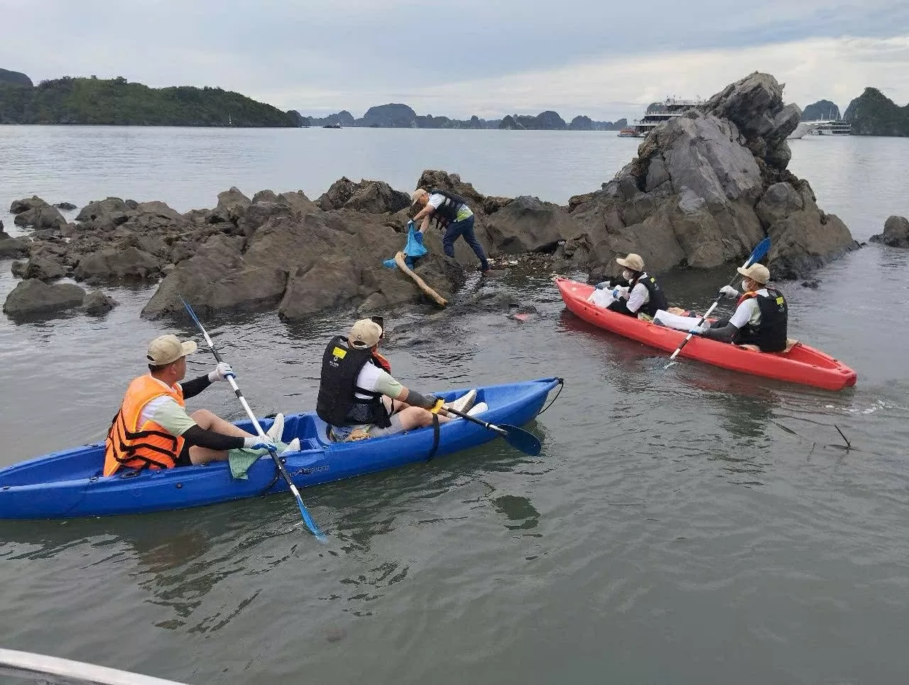 Những người làm đẹp cho Vịnh Lan Hạ