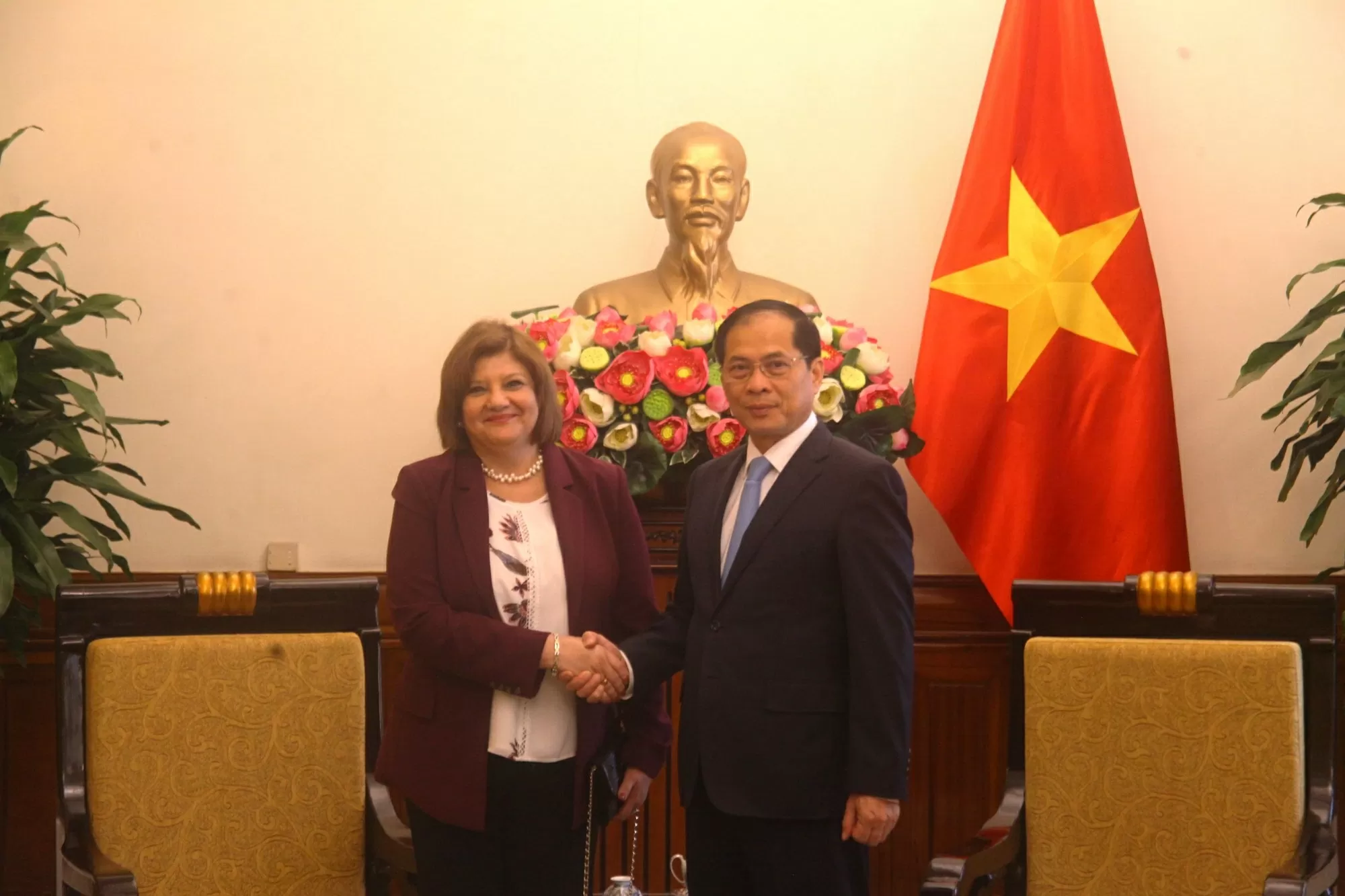 Phó Thủ tướng tiếp ĐS Ai Cập