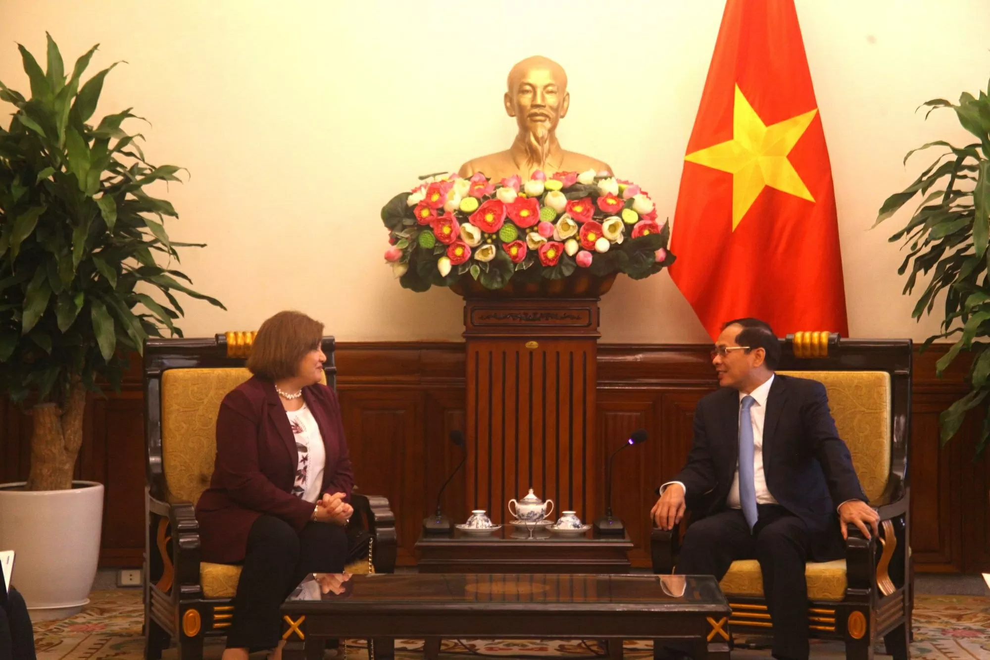 Phó Thủ tướng tiếp ĐS Ai Cập